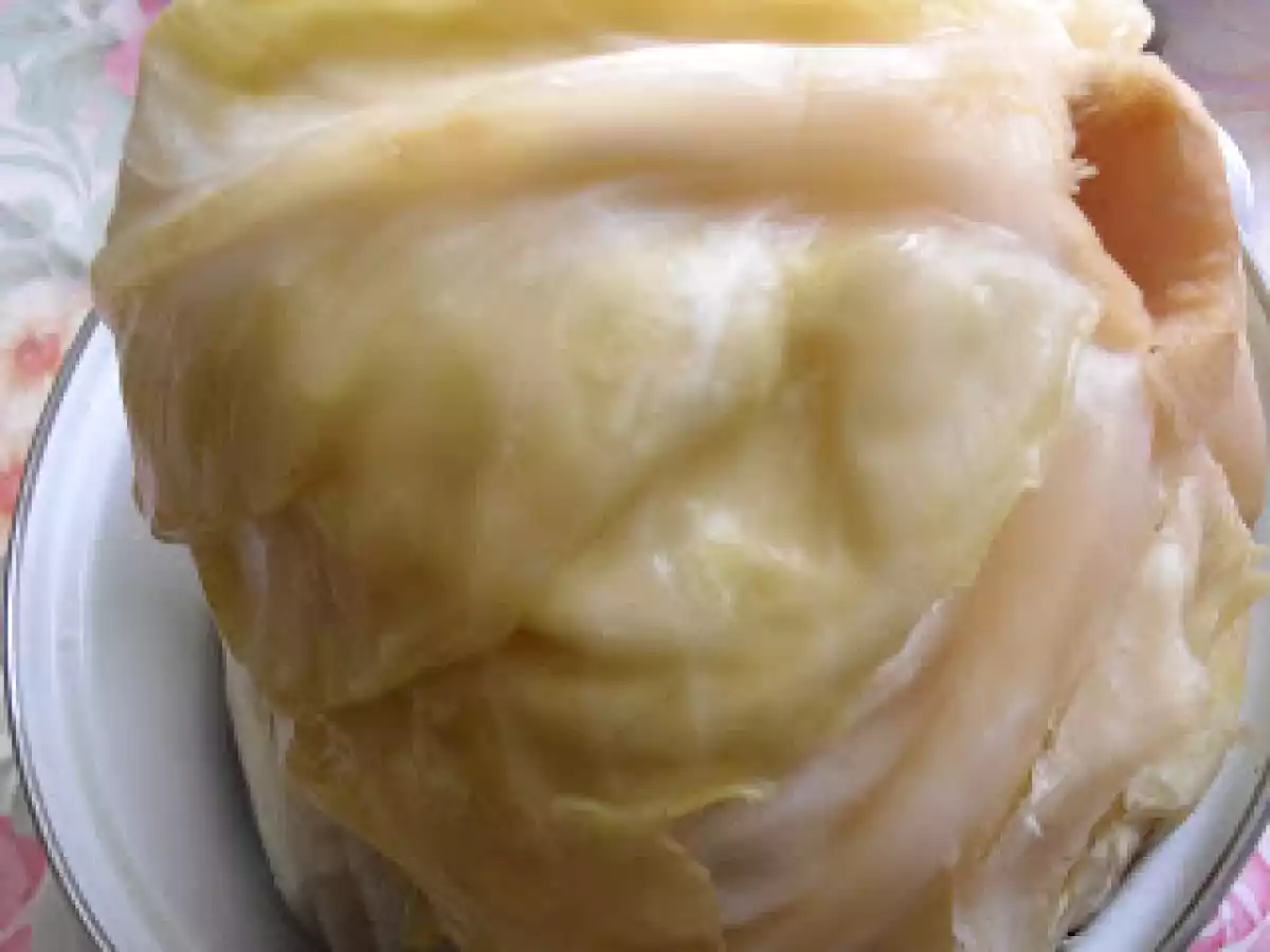 Varza murata calita cu oua ochiuri - poza 2