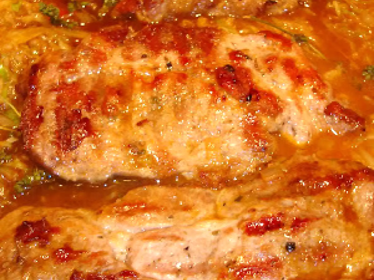 Varza noua cu ceafa de porc