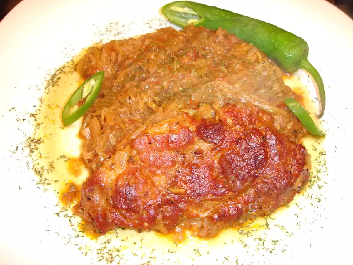 Varza noua cu ceafa de porc - poza 3