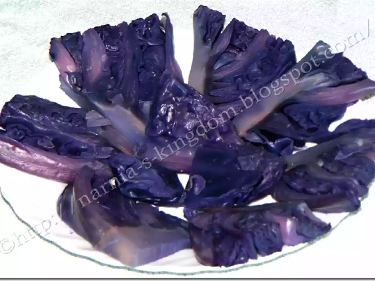 Varza rosie pane - poza 2