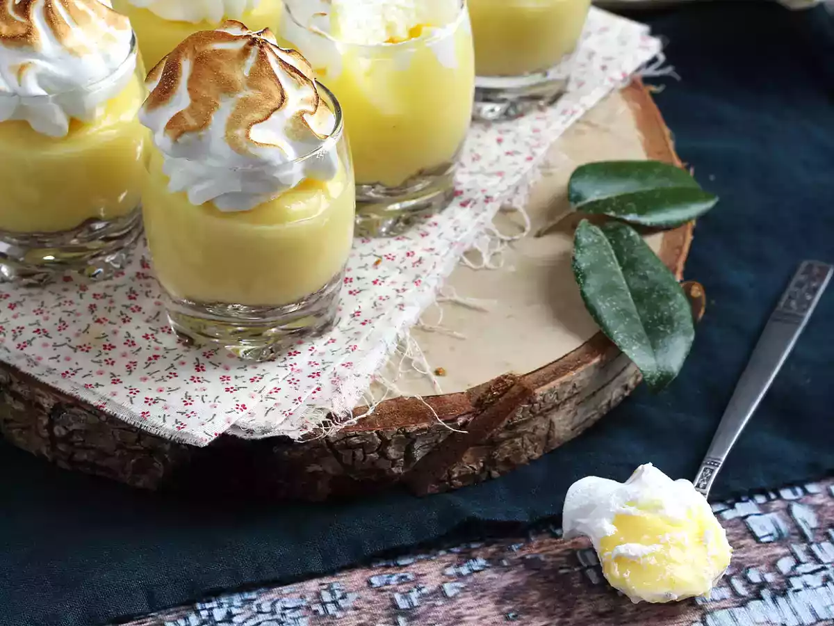 Verrine cu tarta de lamaie - poza 5