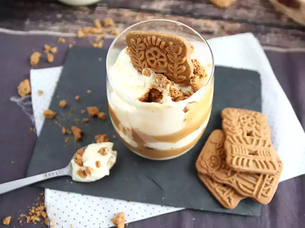 Verrine tiramisu cu speculoos si caramel sarat - poza 4