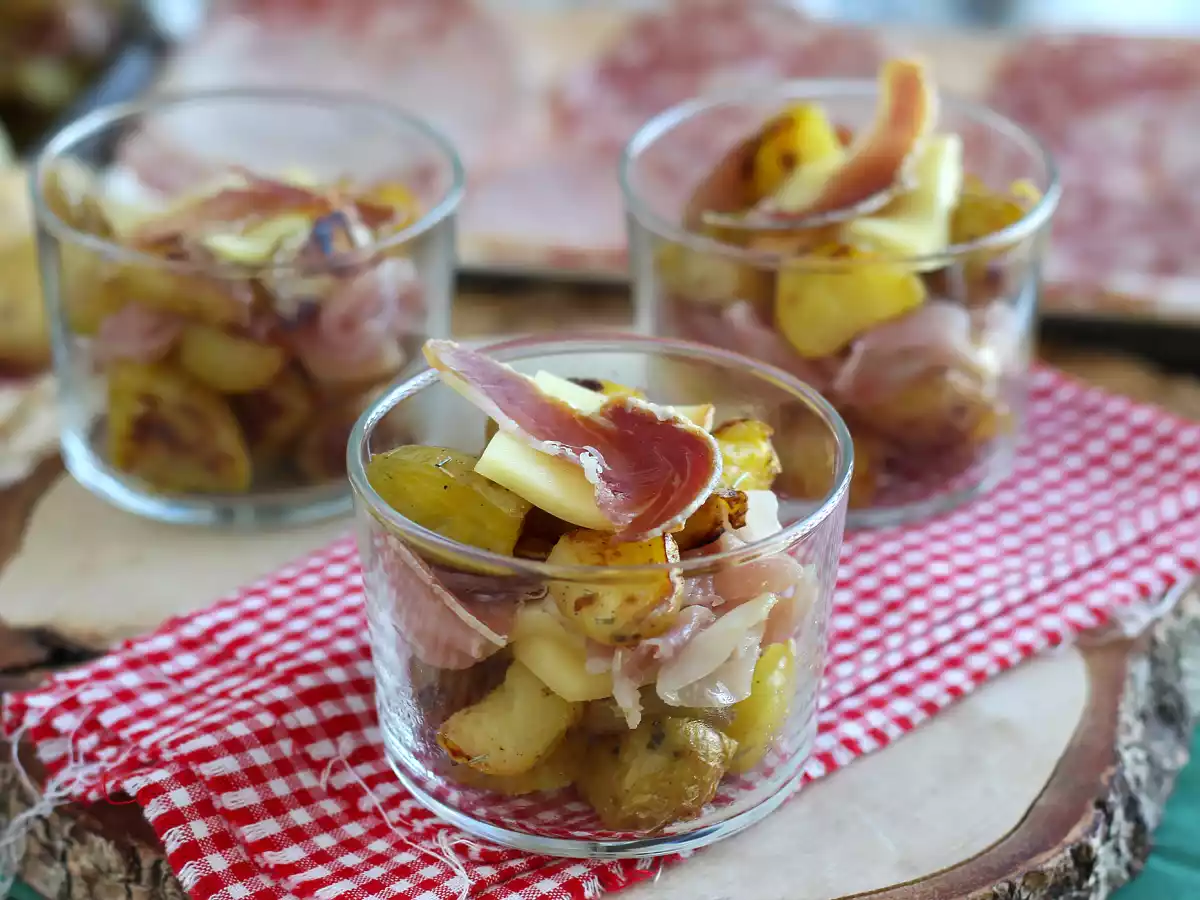 Verrines cu raclette - poza 3