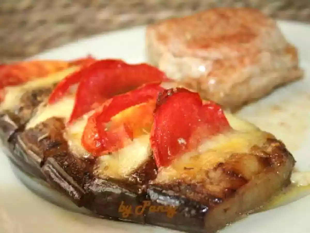 Vinete impanate cu branza si rosii - poza 2