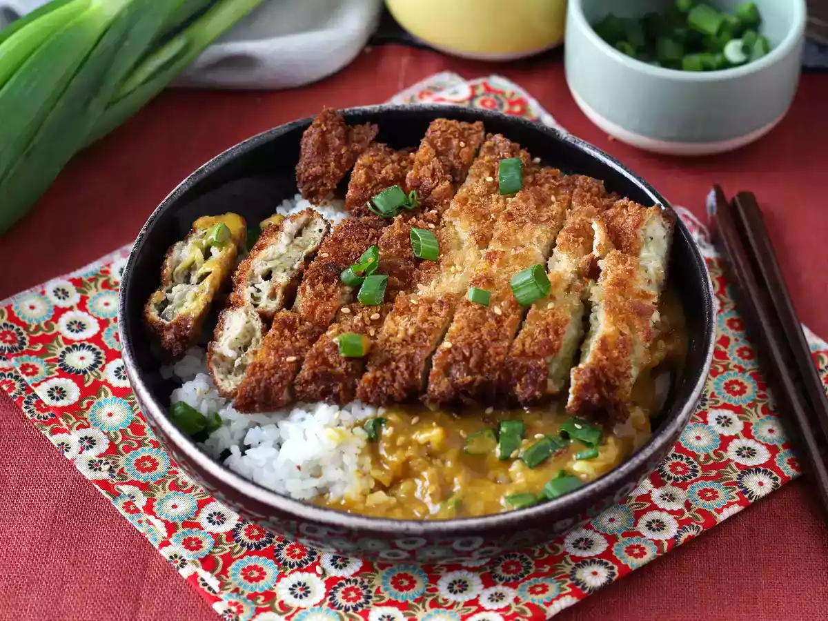 Vinete pane cu pesmet panko, curry japonez în stil katsu - poza 4