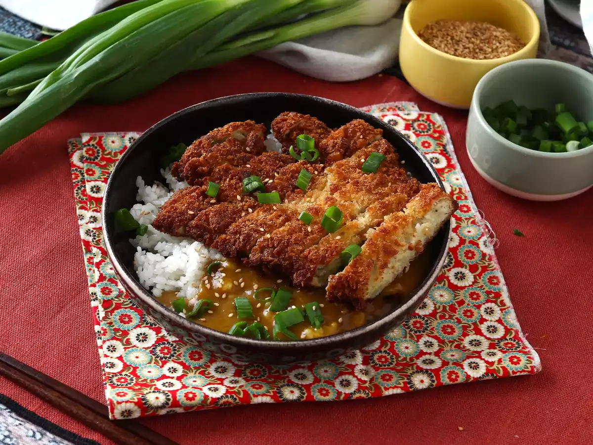 Vinete pane cu pesmet panko, curry japonez în stil katsu - poza 6