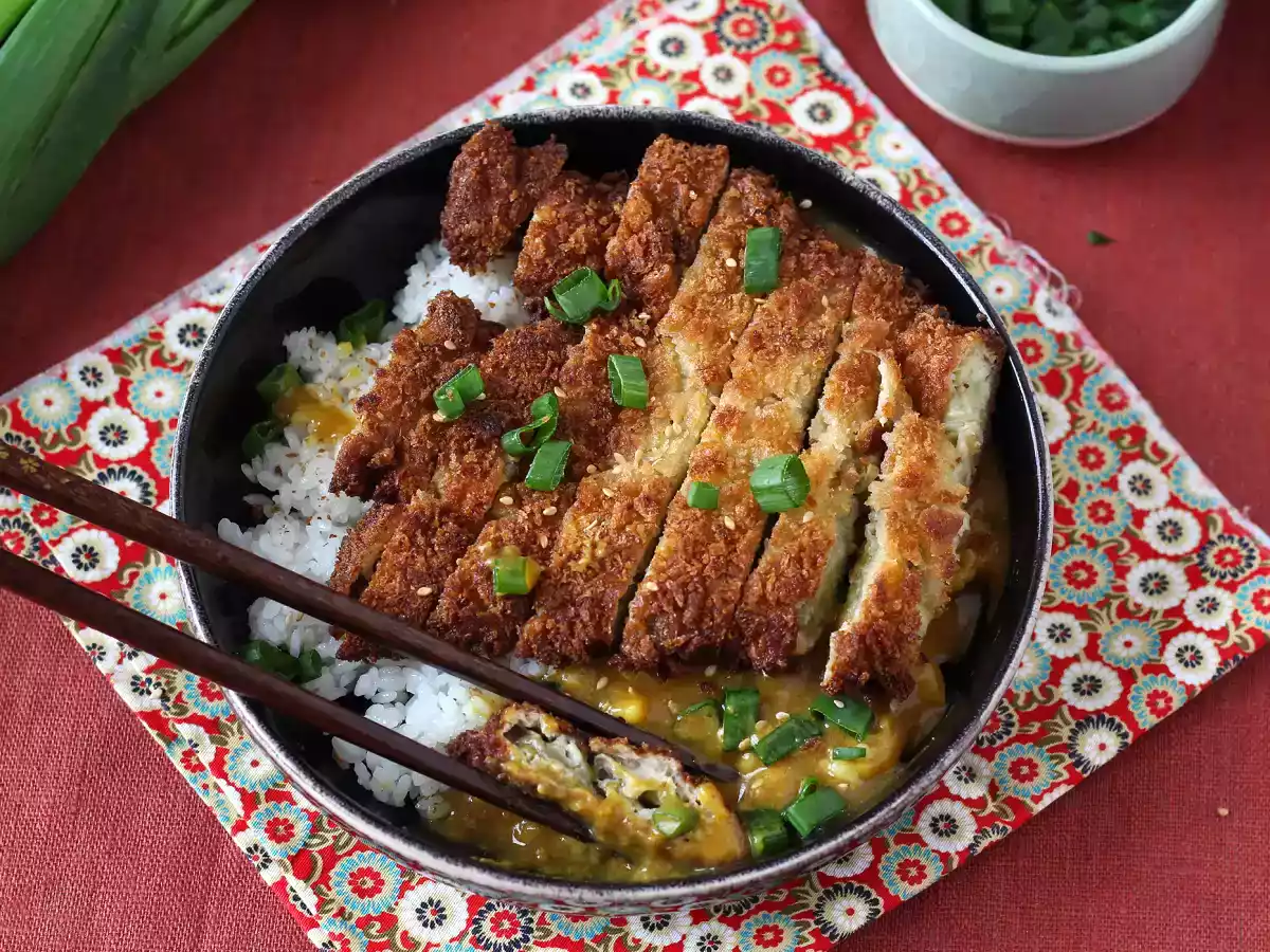 Vinete pane cu pesmet panko, curry japonez în stil katsu - poza 7
