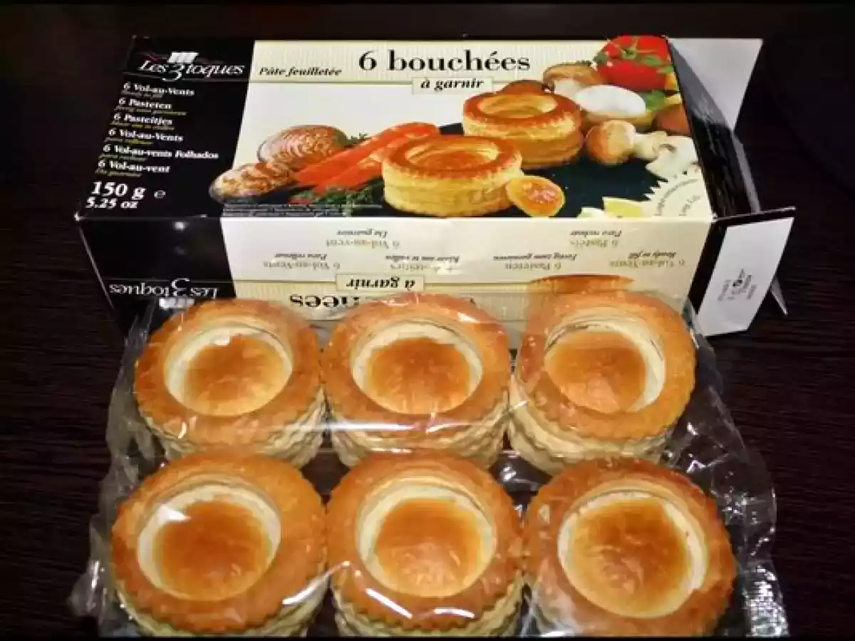 Vol au vent cu pui si ciuperci - poza 2