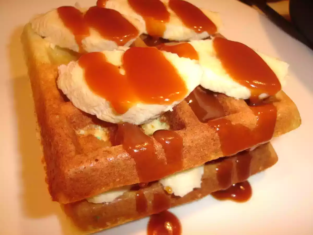 Waffle cu nuca de cocos - poza 2