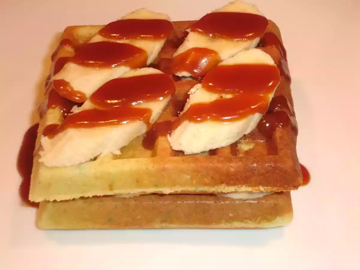 Waffle cu nuca de cocos - poza 3