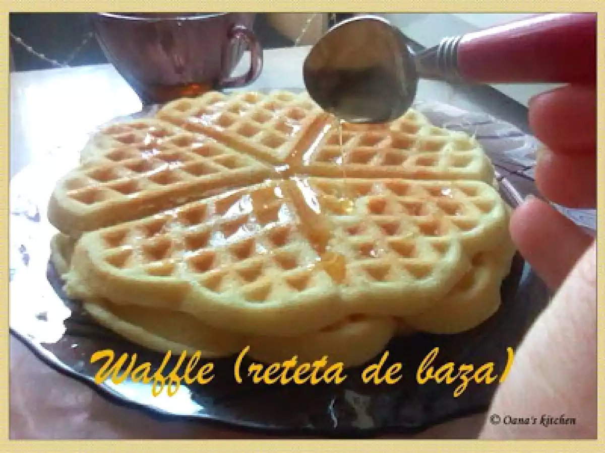 WAFFLE ( RETETA DE BAZA)