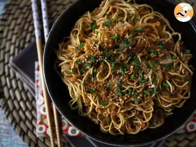 Wok cu tăitei chinezești (legume și proteine ​​​​de soia texturate), poza 5