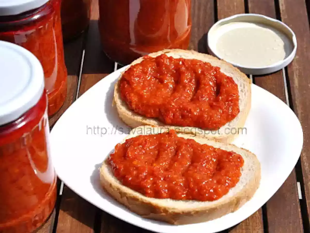 Zacusca de fasole boabe