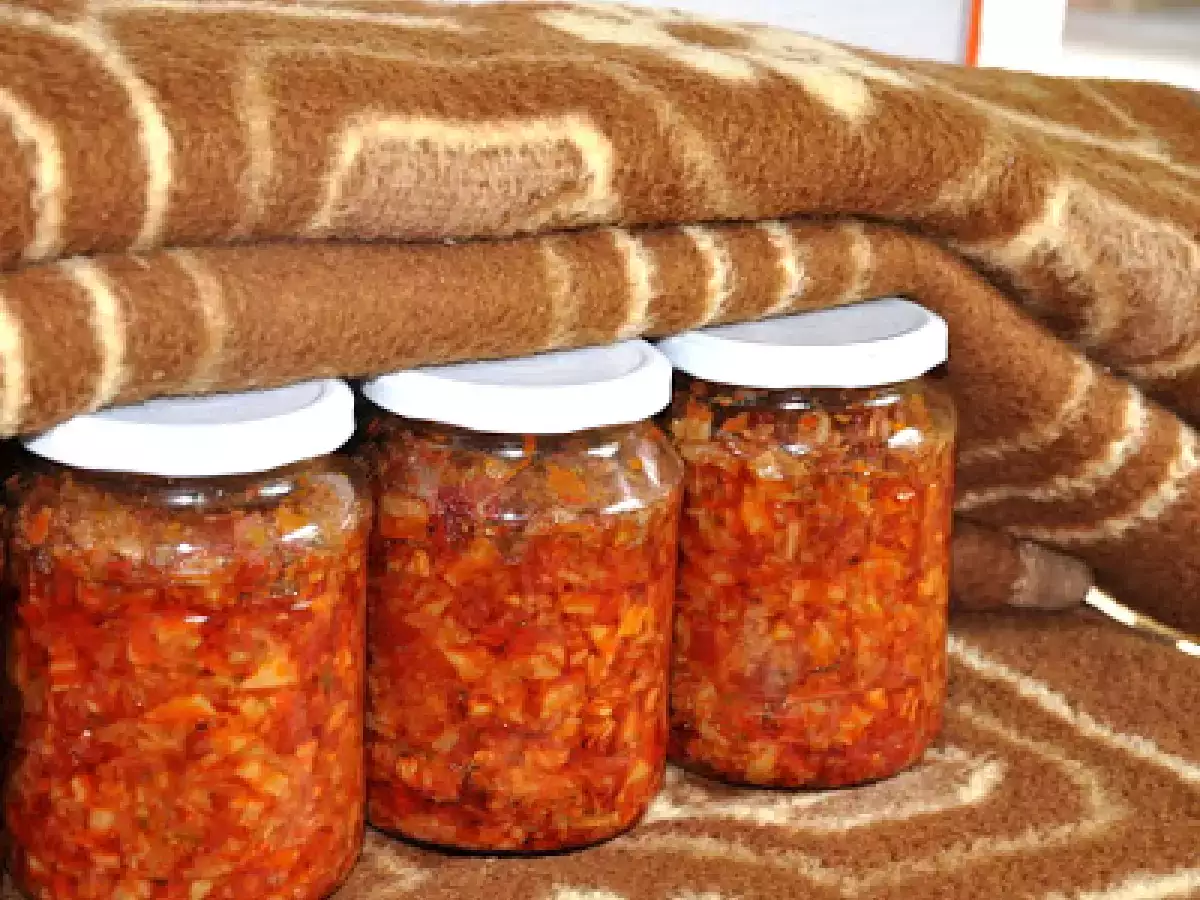 Zacusca de fasole pastai - poza 3