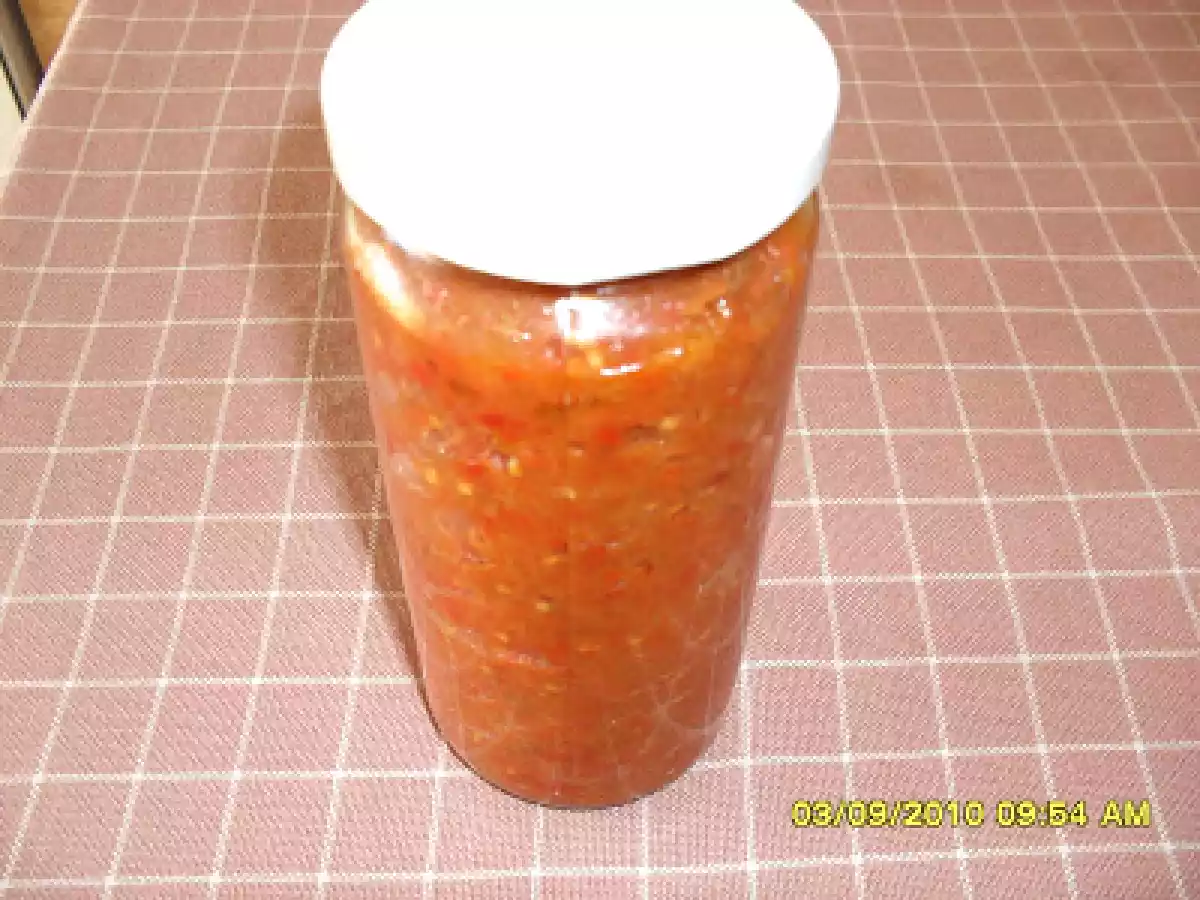 Zacusca...fara ceapa