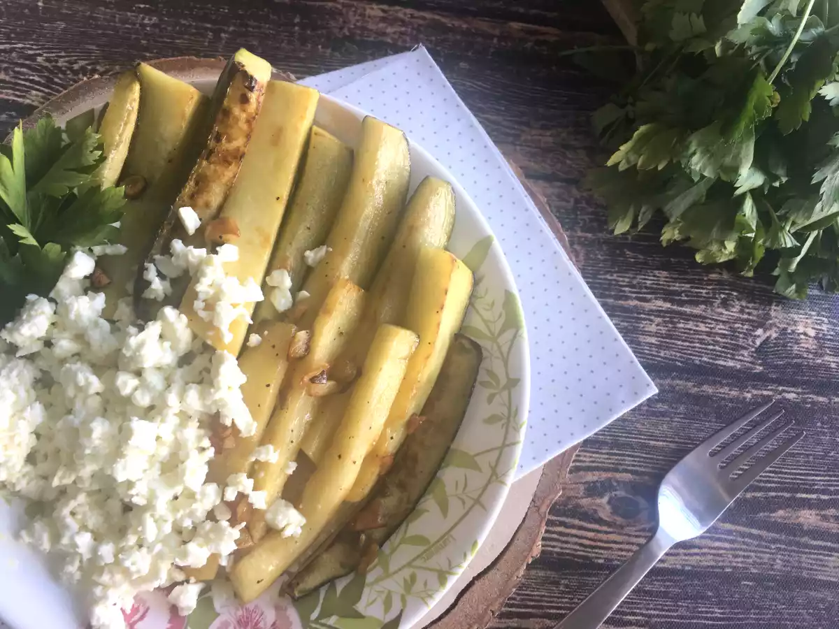 Zucchini cu lamaie si feta - poza 2
