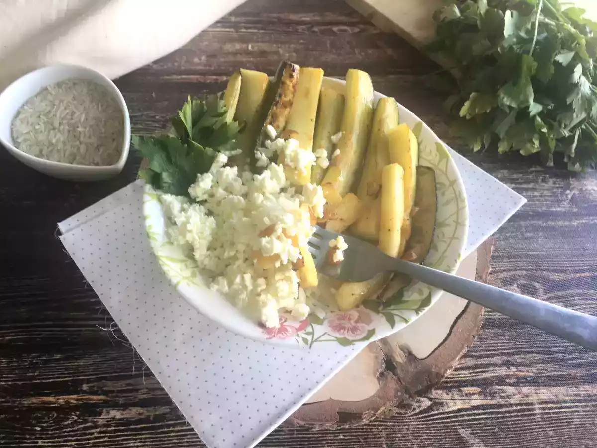 Zucchini cu lamaie si feta - poza 3