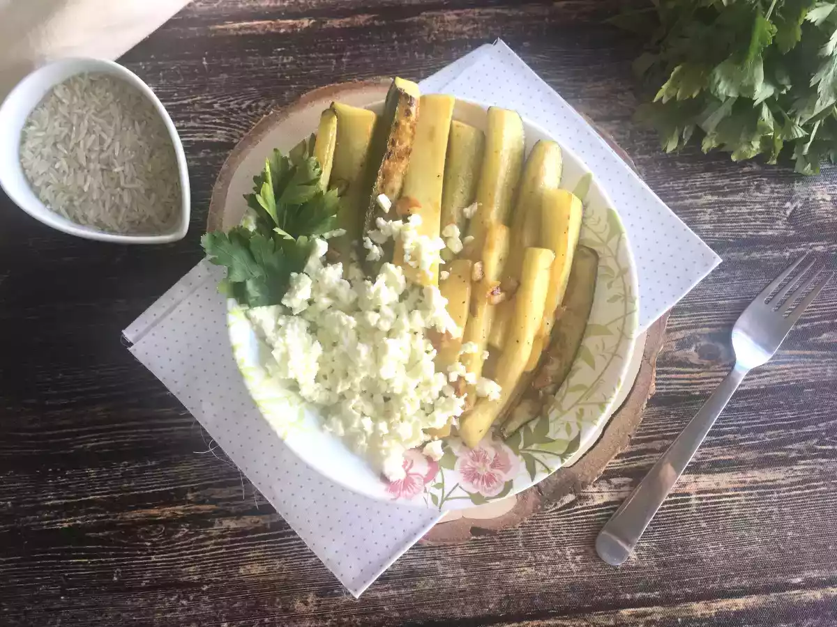 Zucchini cu lamaie si feta - poza 4
